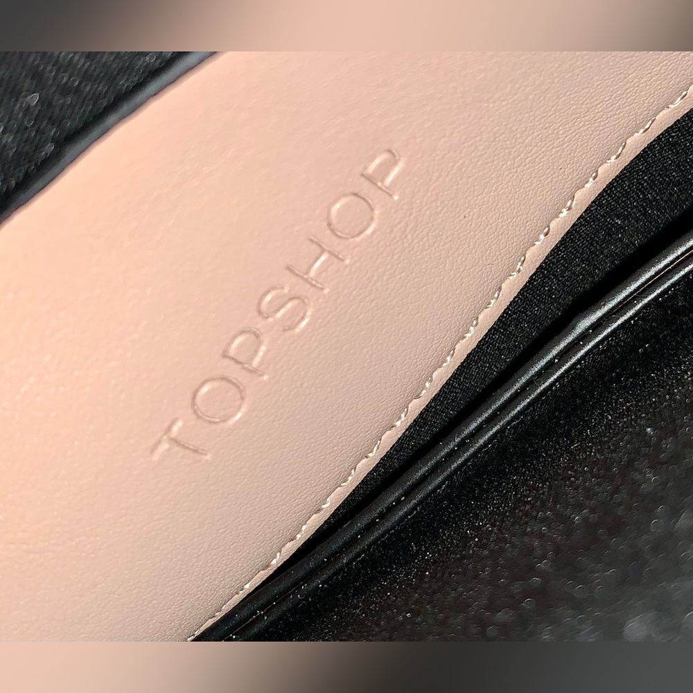 🍀 Topshop Bag Womens Leather Crossbody Shoulder Sling Clutch Gold Chain 🍀#TOP - Picture 9 of 16